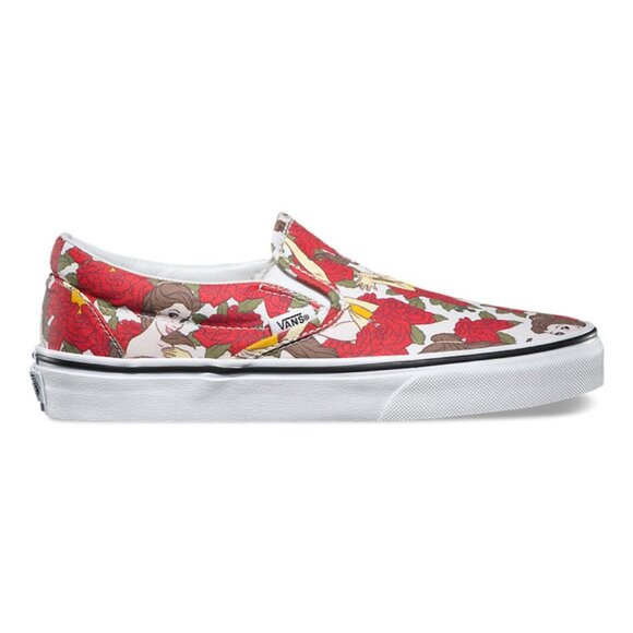 Vans x Disney Women's Classic Slip-On 'Belle' - Picture 1 of 8